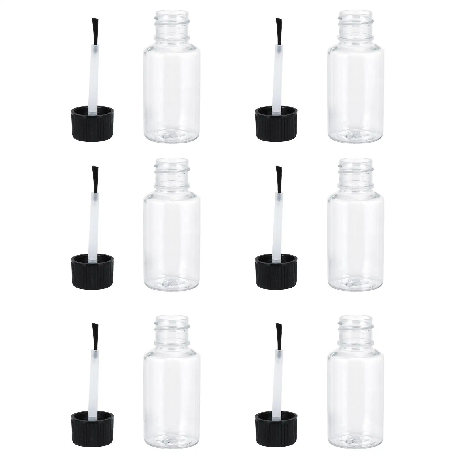 6pcs Empty Nail Polish Bottles Transparent Glass Containers Brush Cap Travel Storage Refillable Nail Supplies Well Sealed
6pcs Empty Nail Polish Bottles Transparent Glass Containers Brush Cap Travel Storage Refillable Nail Supplies Well Sealed