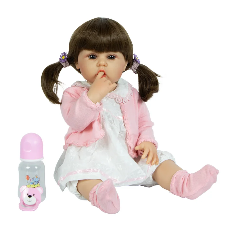 22 Inch Soft Silicone Imitation Baby Standing Little Princess Presents Birthday Gifts for Boys and Girls
22 Inch Soft Silicone Imitation Baby Standing Little Princess Presents Birthday Gifts for Boys and Girls