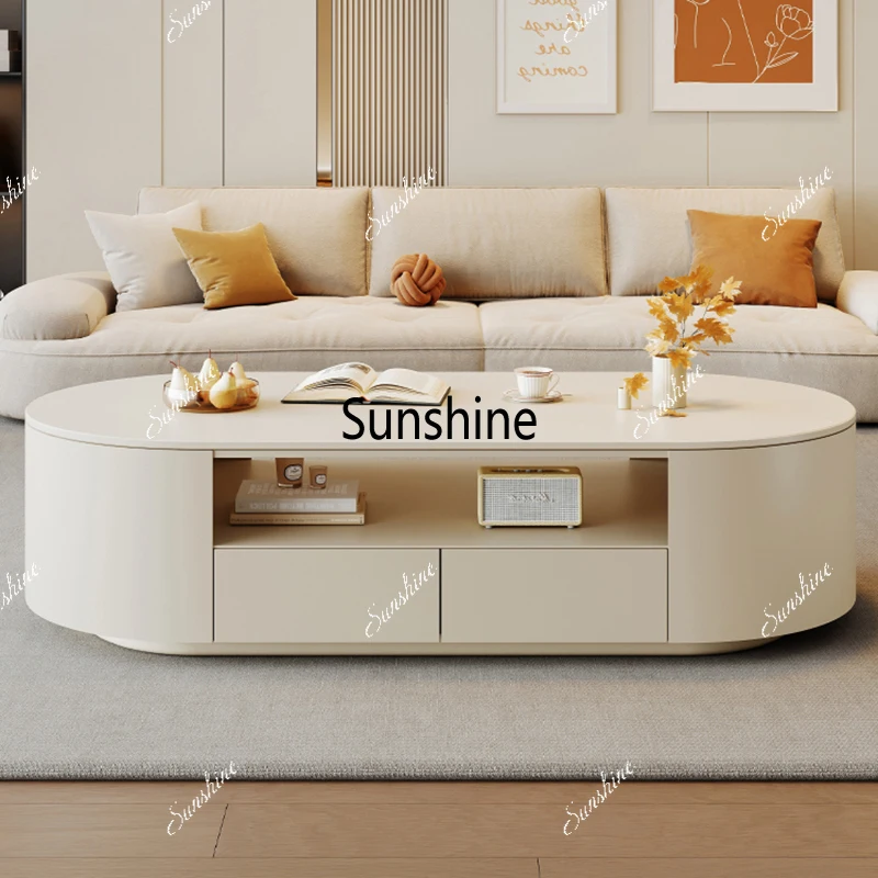 Cream Style Coffee Table Display Trendy Luxury Modern Coffee Tables Aesthetic Simple Mesa De Centro Living Room Furniture
Cream Style Coffee Table Display Trendy Luxury Modern Coffee Tables Aesthetic Simple Mesa De Centro Living Room Furniture