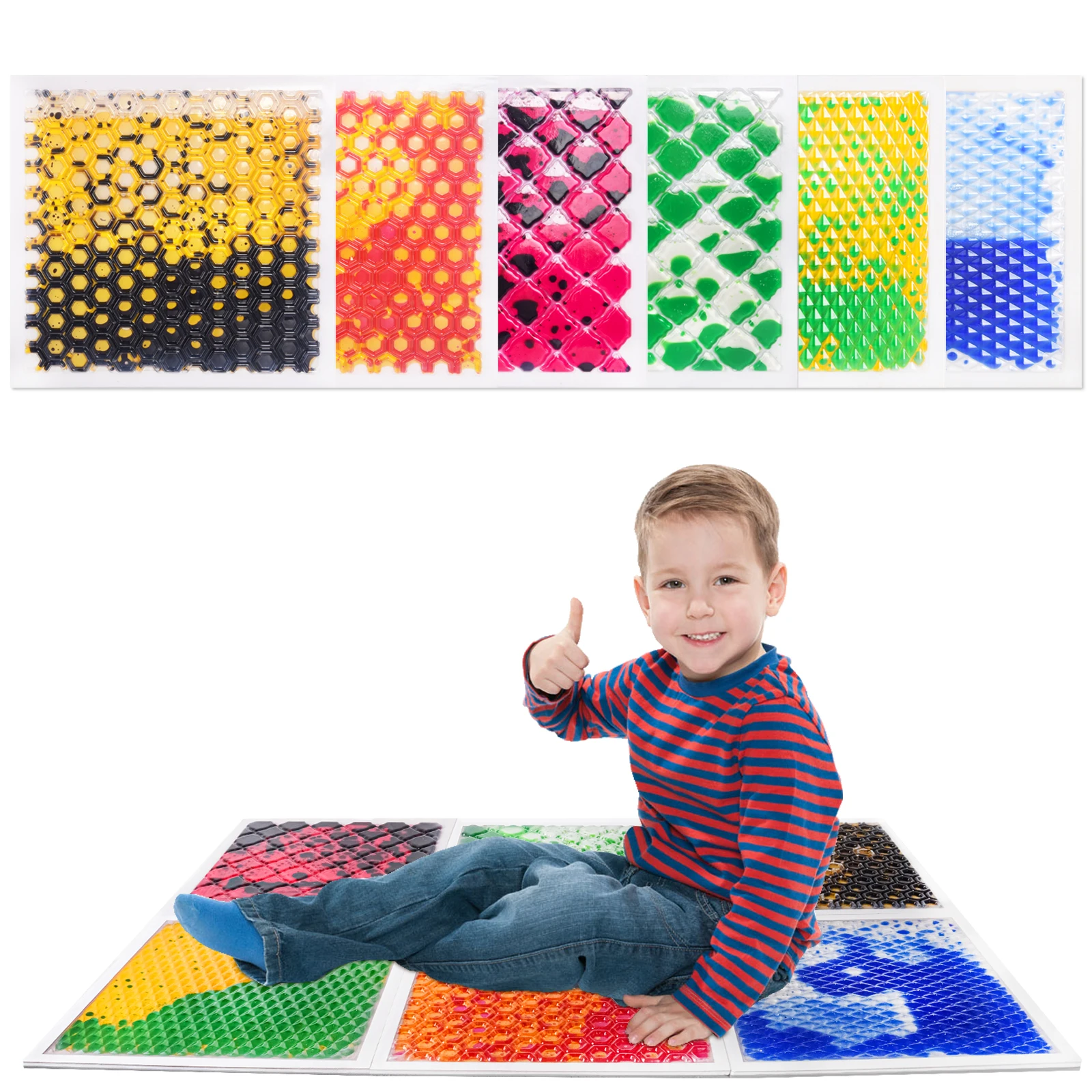 Movement Discovery Vibrant Flow Sensory Floor Tiles Kids Homeschool Room Sensory Board Tiles Children 6PCS
Movement Discovery Vibrant Flow Sensory Floor Tiles Kids Homeschool Room Sensory Board Tiles Children 6PCS
