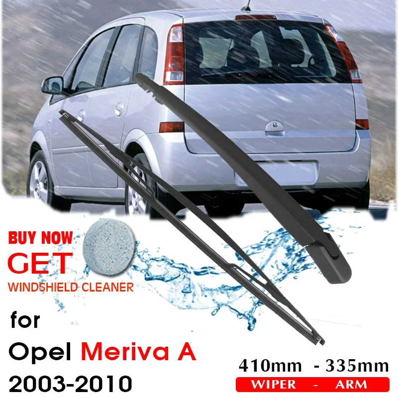 Car Wiper Blade Rear Back Window Windscreen Windshield Wipers For Opel Meriva A Hatchback 410mm 2003-2010 Auto Accessories
Car Wiper Blade Rear Back Window Windscreen Windshield Wipers For Opel Meriva A Hatchback 410mm 2003-2010 Auto Accessories