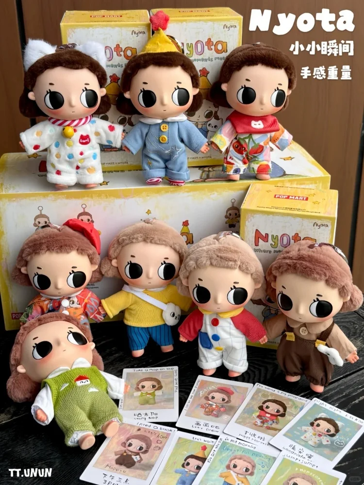 POPMART Nyota Where Moments Meet Doll Blind Box Collectible Figurine Desktop Decoration Gift For Adult Collectors
POPMART Nyota Where Moments Meet Doll Blind Box Collectible Figurine Desktop Decoration Gift For Adult Collectors