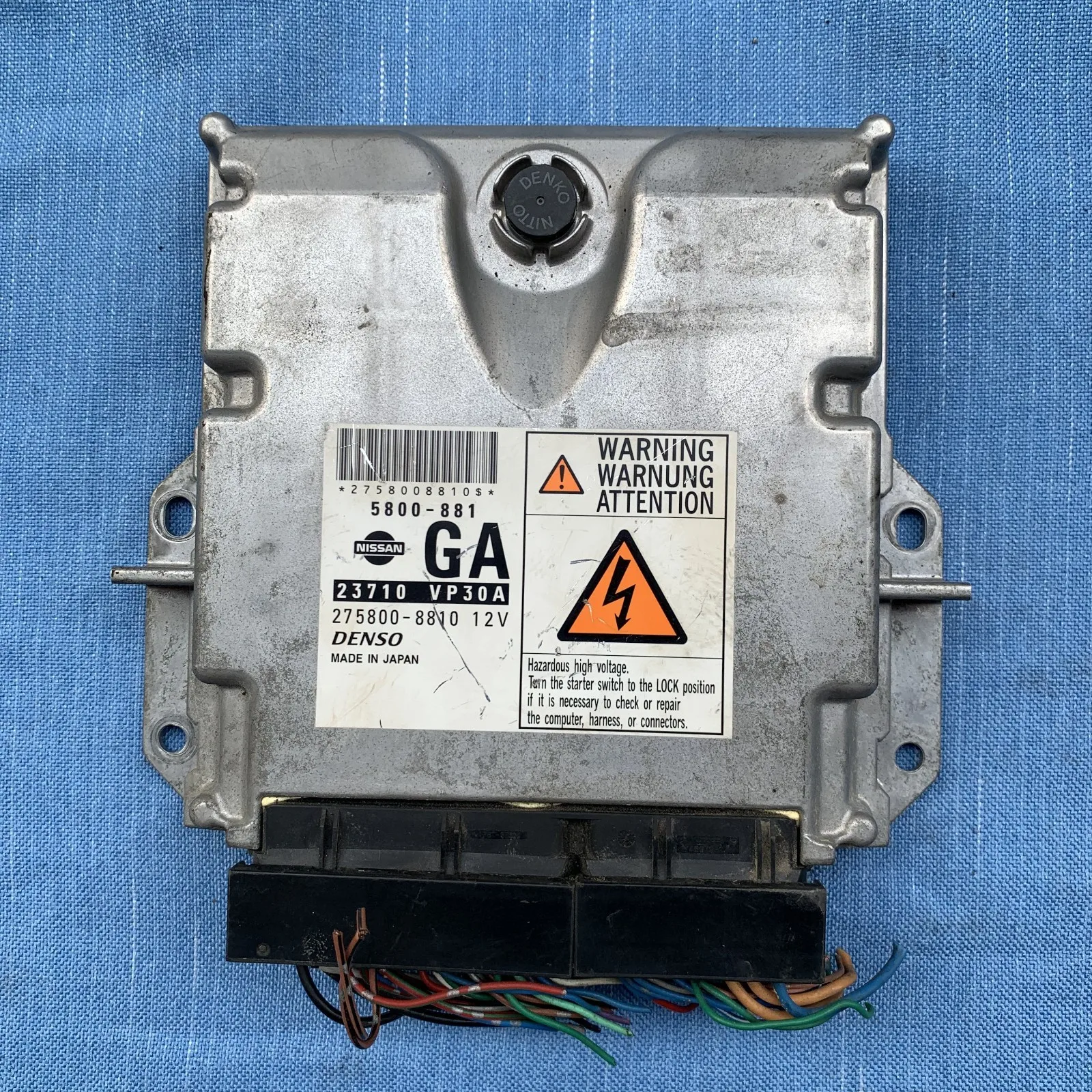 23710-VP30A 275800-8810 5800-881 Модуль управления двигателем ECM ECU для грузовиков Nissan
23710-VP30A 275800-8810 5800-881 Модуль управления двигателем ECM ECU для грузовиков Nissan