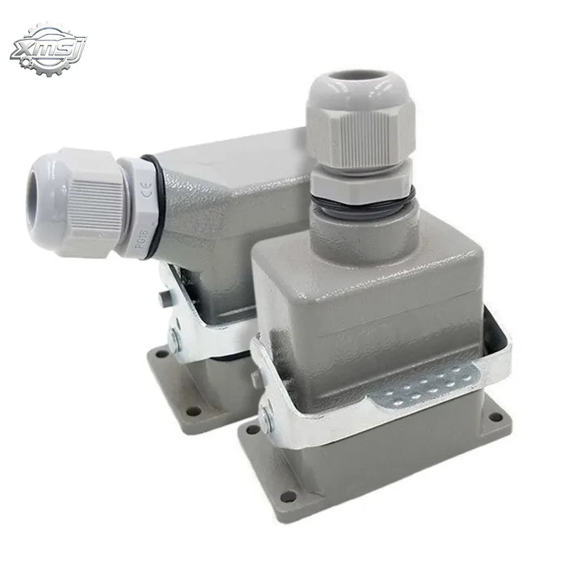 Conectores de alta resistencia HDC-HE-006-1/2/3/4-L F/M 6pin 16A, conexión de tornillo, enchufe de conector rectangular Industri
Conectores de alta resistencia HDC-HE-006-1/2/3/4-L F/M 6pin 16A, conexión de tornillo, enchufe de conector rectangular Industri