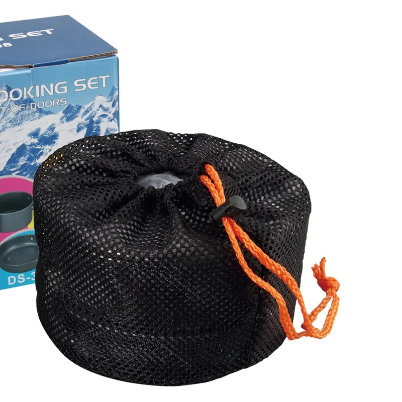 Outdoor Camping Pot Set DS-300 Set Plus Accessories Portable Picnic Pot Set For 3-4 Persons
Outdoor Camping Pot Set DS-300 Set Plus Accessories Portable Picnic Pot Set For 3-4 Persons