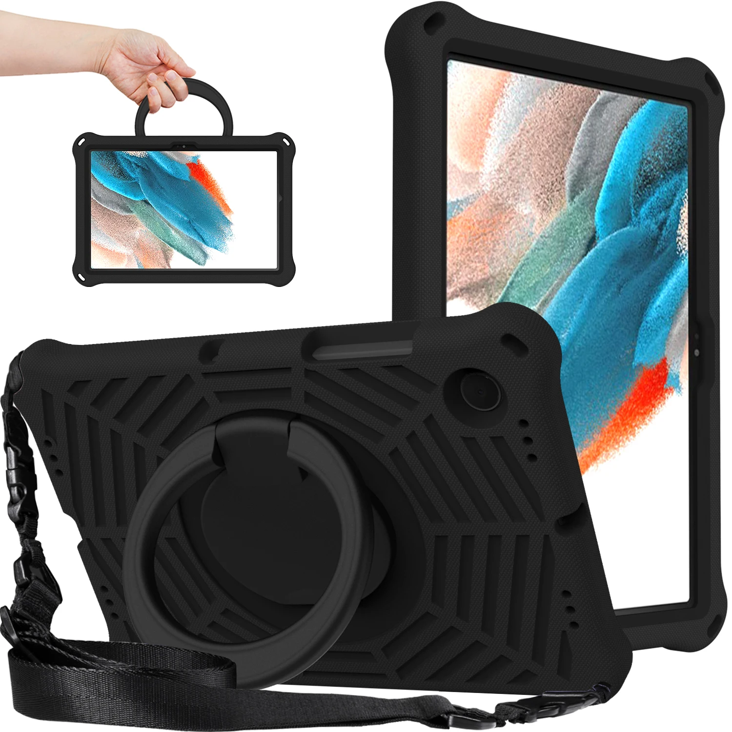 Kids Tablet Case For Samsung Galaxy Tab S5e 10.5 A7 S6 Lite 10.4 A8 10.5 SM-X200 Shockproof Protective Cover With Rotating Stand
Kids Tablet Case For Samsung Galaxy Tab S5e 10.5 A7 S6 Lite 10.4 A8 10.5 SM-X200 Shockproof Protective Cover With Rotating Stand