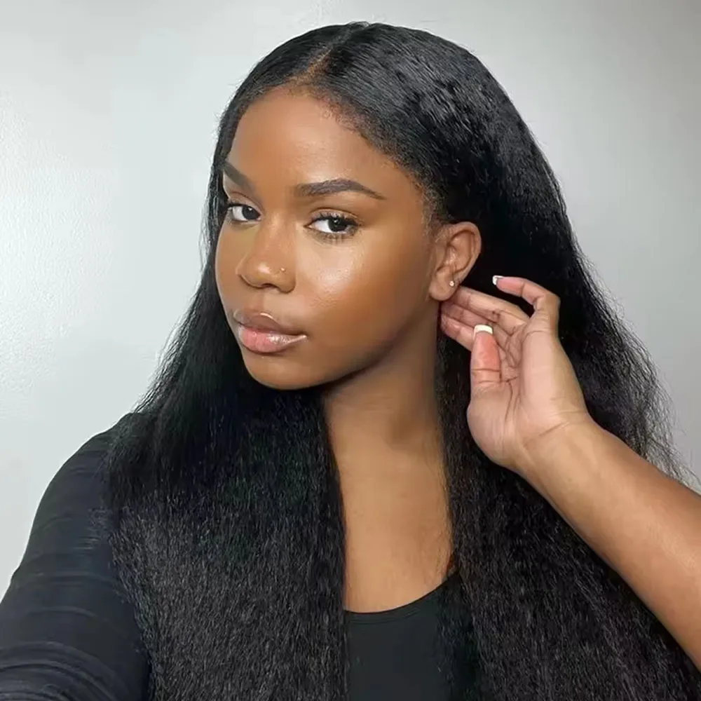 Парик из натуральных волос 13x4 Kinky Straight HD Lace Front для женщин, бразильский парик 5x5 Yaki Straight HD Lace Frontal
Парик из натуральных волос 13x4 Kinky Straight HD Lace Front для женщин, бразильский парик 5x5 Yaki Straight HD Lace Frontal
