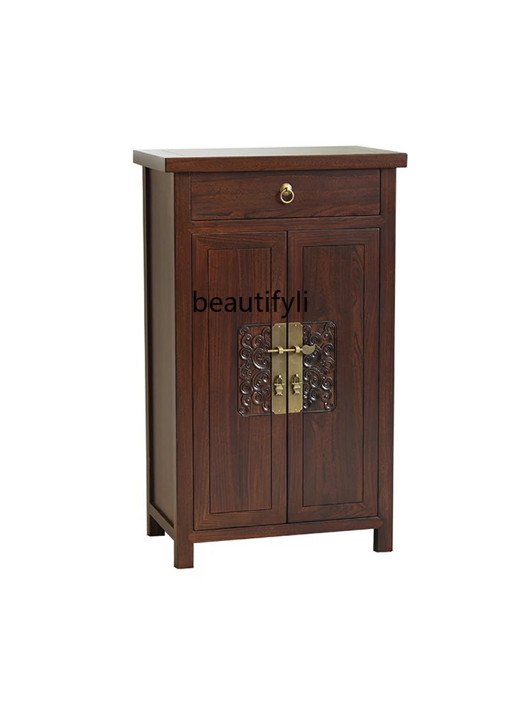 Chinese Style Small Entrance Cabinet Solid Wood Shoe Old Elm Hall Antique Corner Side Cabinet Curio Cabinet
Chinese Style Small Entrance Cabinet Solid Wood Shoe Old Elm Hall Antique Corner Side Cabinet Curio Cabinet