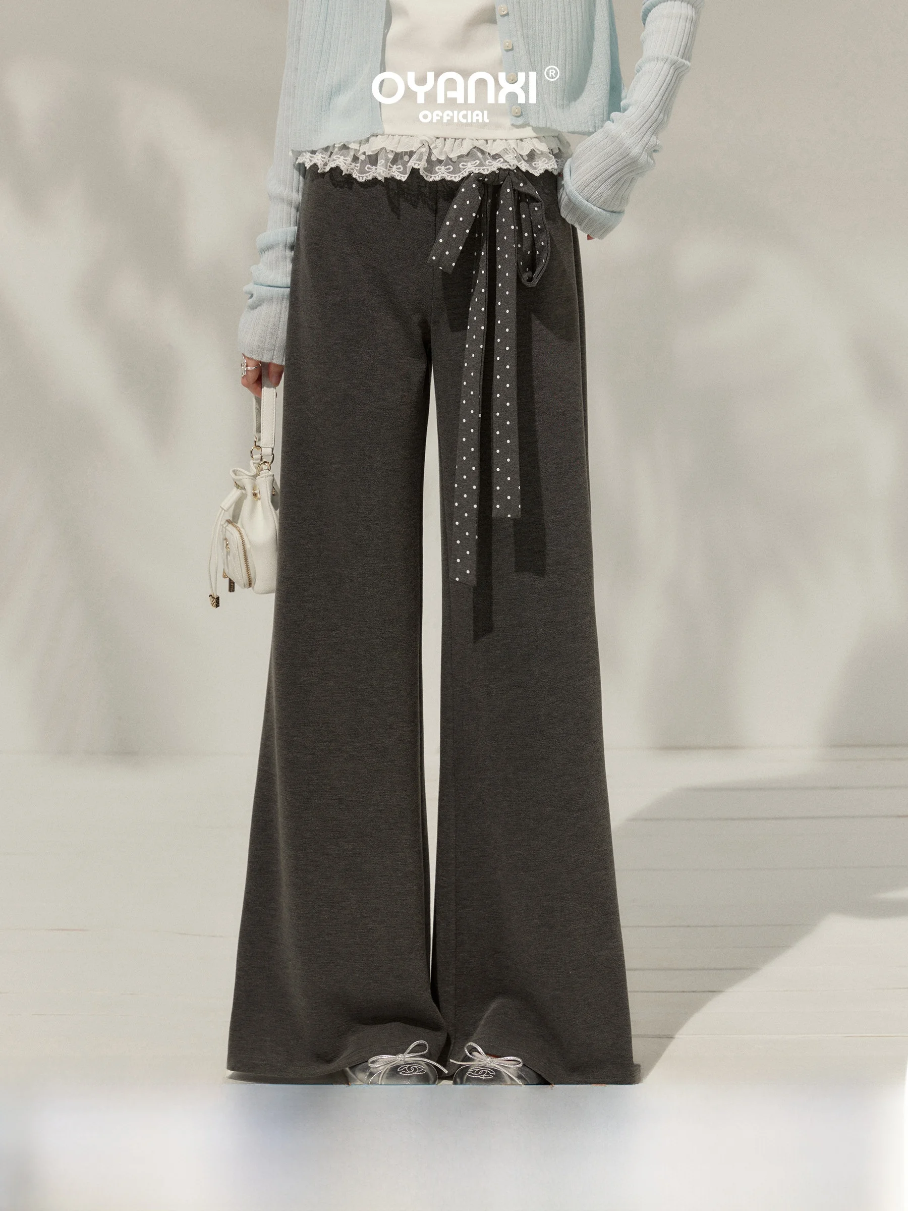 High Waist Wide Leg Casual Pants Women's Loose Straight Loose Pants Spring New Style Elegant Drapey Lazy Pants
High Waist Wide Leg Casual Pants Women's Loose Straight Loose Pants Spring New Style Elegant Drapey Lazy Pants