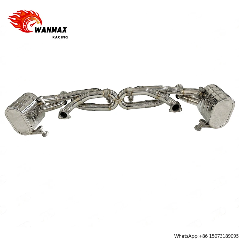High Performance Valved Sport Exhaust System for 997.2 304 Stainless Steel with Vacuum Valve Fast Shipping in Stock
High Performance Valved Sport Exhaust System for 997.2 304 Stainless Steel with Vacuum Valve Fast Shipping in Stock