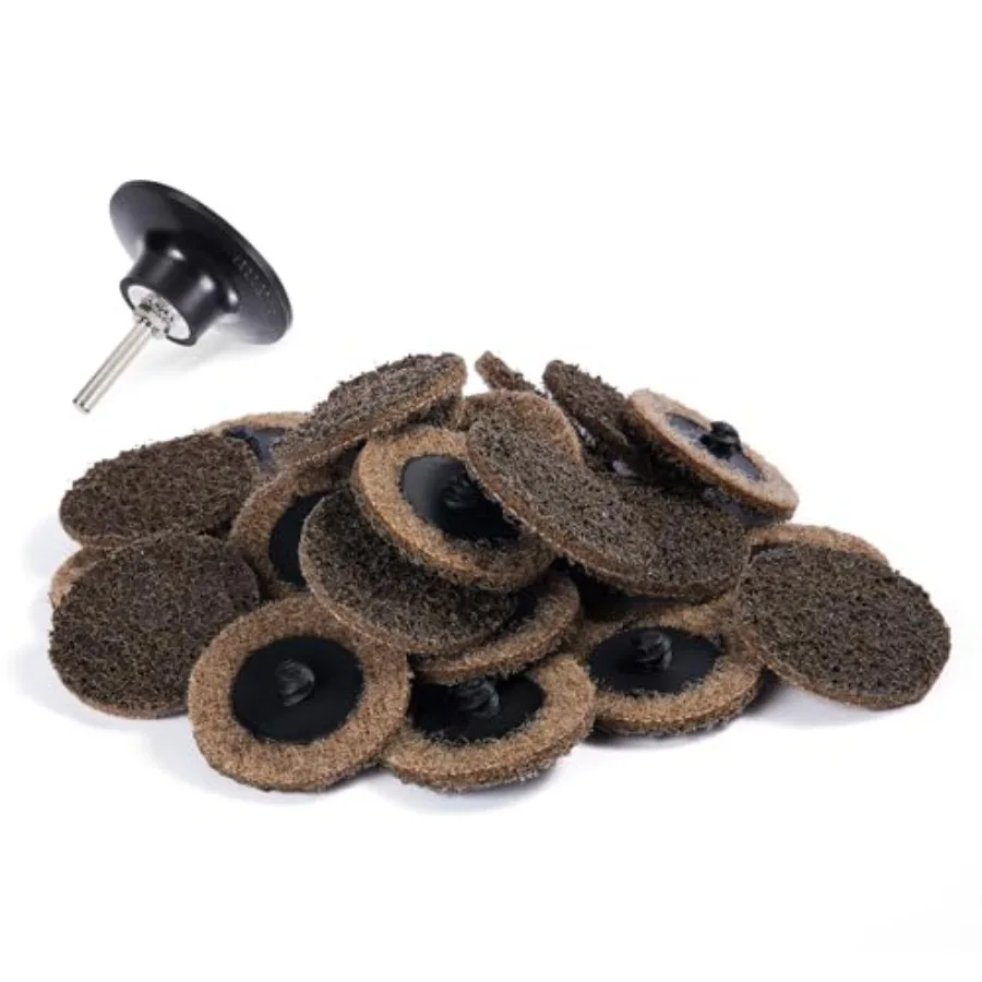 25PCS Quick Change Disc, 2 Inch Sanding Discs Surface Conditioning Disc for Die Grinder Surface Prep Strip Grind Polish Burr Fi
25PCS Quick Change Disc, 2 Inch Sanding Discs Surface Conditioning Disc for Die Grinder Surface Prep Strip Grind Polish Burr Fi