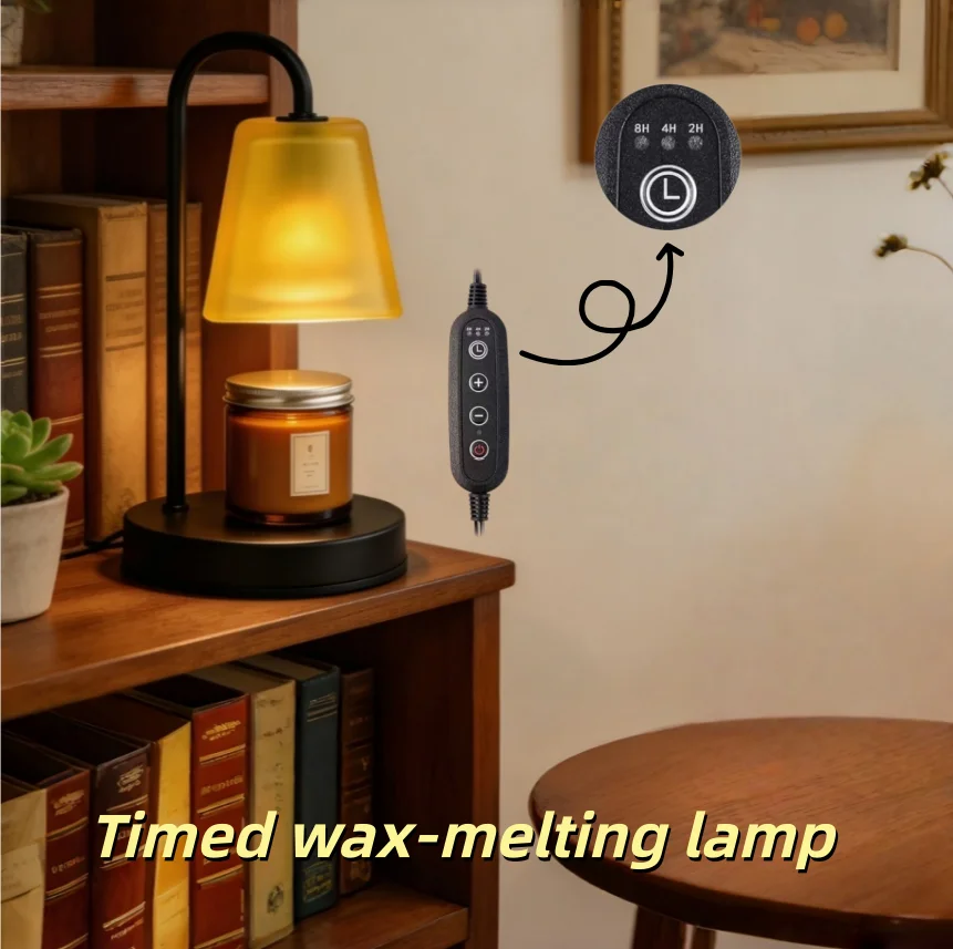 Candle Warmer Lamp with Timer Dimmer US Plug 110V, Electric Wax Melt Warmer Lemon Yellow Glass Shade, Adjustable Brightness Control Scent Throw, Flameless Aromatherapy Lamp for Jar Candles Home Decor
Candle Warmer Lamp with Timer Dimmer US Plug 110V, Electric Wax Melt Warmer Lemon Yellow Glass Shade, Adjustable Brightness Control Scent Throw, Flameless Aromatherapy Lamp for Jar Candles Home Decor