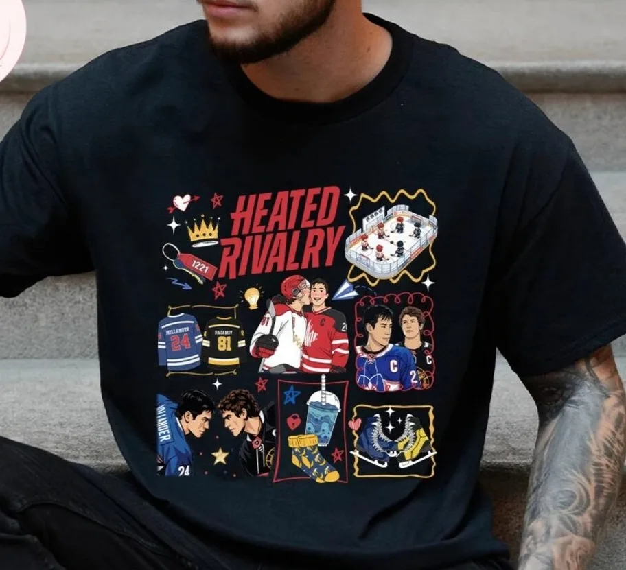 Heated Rivalry Merch T-shirt Men Short Sleeve Tee Unisex Tops Clothes Causal Y2K Tops
Heated Rivalry Merch T-shirt Men Short Sleeve Tee Unisex Tops Clothes Causal Y2K Tops