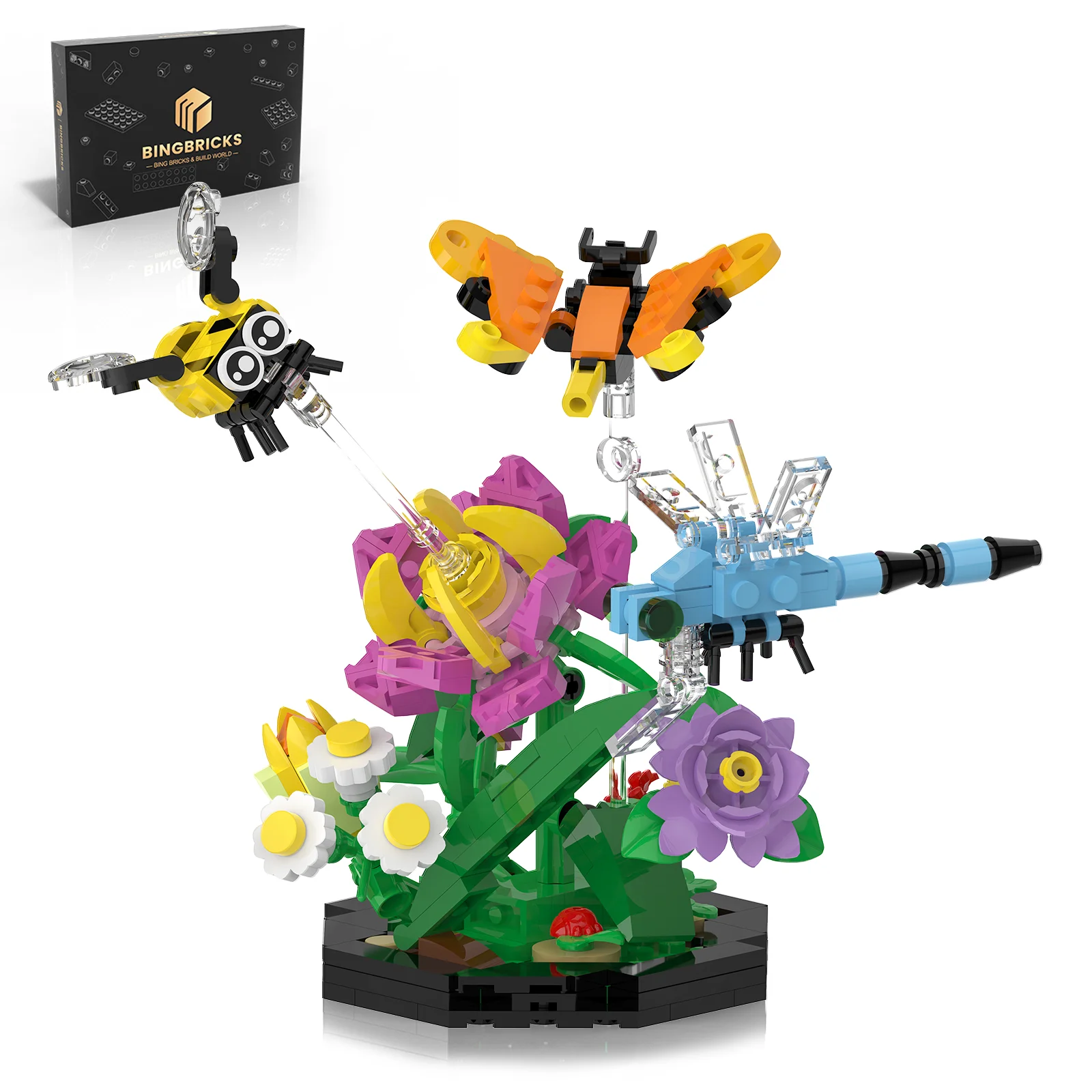 Коллекция игрушек MOC Ideas в виде насекомых, модель жука, бабочки, мантиса, строительный блок, пазл, развивающие кирпичи, игрушка в подарок
Коллекция игрушек MOC Ideas в виде насекомых, модель жука, бабочки, мантиса, строительный блок, пазл, развивающие кирпичи, игрушка в подарок