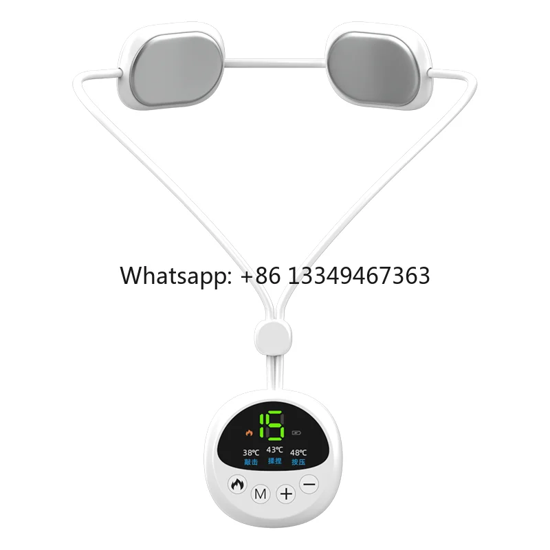 Factory New Product Low Price EMS Tens Intelligent Heating Neck Massager
Factory New Product Low Price EMS Tens Intelligent Heating Neck Massager