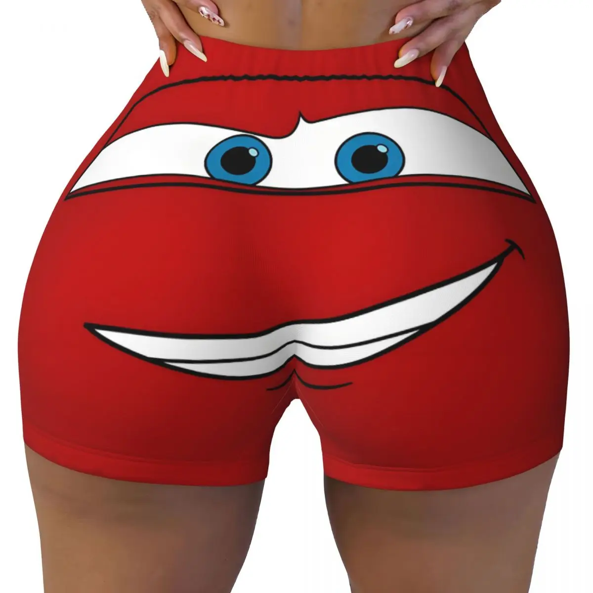 Custom Women Lightning McQueen Workout Yoga Shorts Car Face Gym Athletic Volleyball Biker Shorts
Custom Women Lightning McQueen Workout Yoga Shorts Car Face Gym Athletic Volleyball Biker Shorts