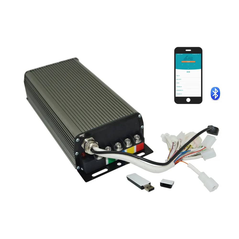 Hot Selling Whole Sale 72V 3000W E-bike Sabvoton SVMC72150 V2 150a Ebike Controller
Hot Selling Whole Sale 72V 3000W E-bike Sabvoton SVMC72150 V2 150a Ebike Controller