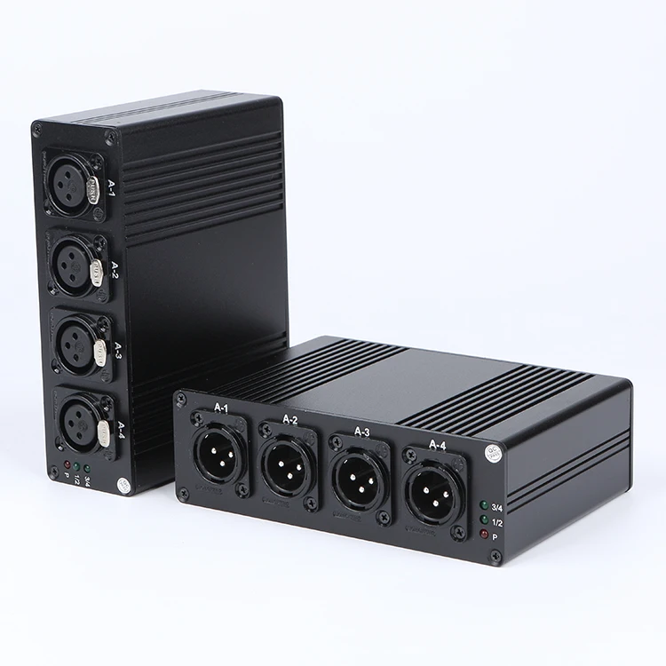 FC XLR 20KM Fiber Audio Extender Four Ways Unidirectional Audio Extender Xlr Balanced Fiber Optic Audio Transmitter And Receiver
FC XLR 20KM Fiber Audio Extender Four Ways Unidirectional Audio Extender Xlr Balanced Fiber Optic Audio Transmitter And Receiver