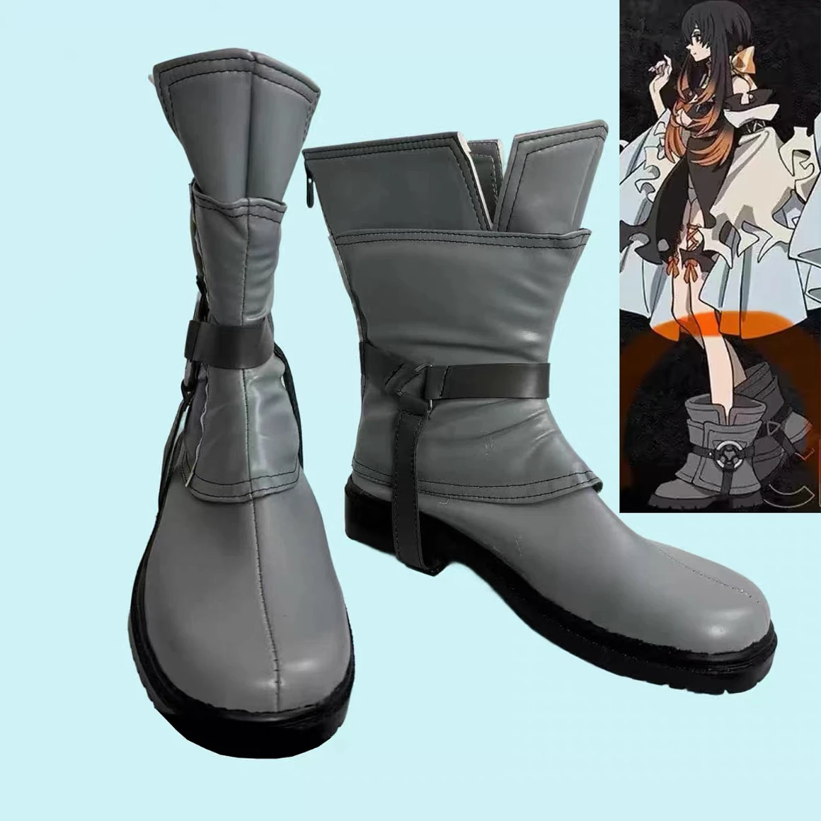 Anime Gachi Akuta Amo Cosplay Shoes GachiAkuta Amo Cosplay Boots Halloween Carnival Party
Anime Gachi Akuta Amo Cosplay Shoes GachiAkuta Amo Cosplay Boots Halloween Carnival Party
