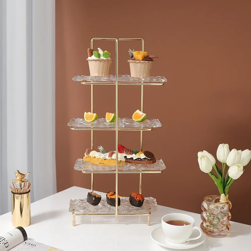 Multi layer Candy Tray Glass European Style Fruit Plate European Tea Table Ornaments Storage Containers Food kitchen Storage
Multi layer Candy Tray Glass European Style Fruit Plate European Tea Table Ornaments Storage Containers Food kitchen Storage