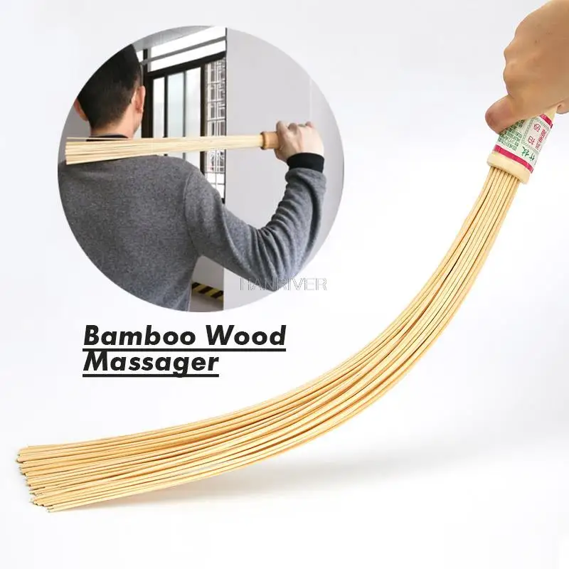 Natural Bamboo Wood Massager For Body Health Care Body Massage Tool Muscle Relaxed Pat Stick Back Body Fatigue Relief Guasha
Natural Bamboo Wood Massager For Body Health Care Body Massage Tool Muscle Relaxed Pat Stick Back Body Fatigue Relief Guasha