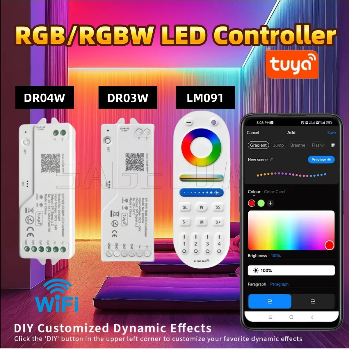 RGB/RGBW Tuya WIFI светодиодный контроллер диммер DR03W DR04W работа дома Wi-Fi беспроводное управление LM091 WS2812 WS2815 5050 светодиодная лента
RGB/RGBW Tuya WIFI светодиодный контроллер диммер DR03W DR04W работа дома Wi-Fi беспроводное управление LM091 WS2812 WS2815 5050 светодиодная лента