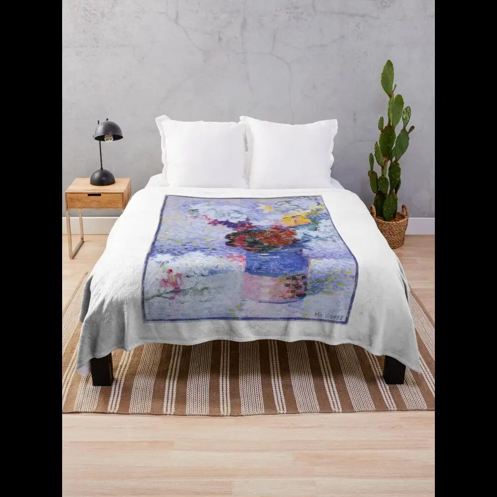 Flowers in a Glass HenriEdmond Cross Throw Blanket
Flowers in a Glass HenriEdmond Cross Throw Blanket