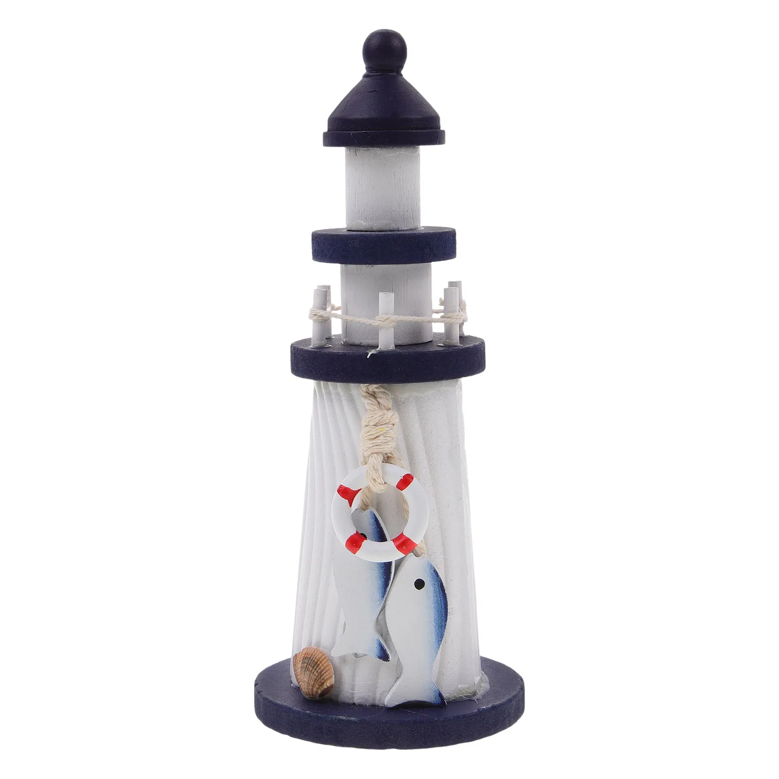 Wooden Lighthouse Ornaments Coastal Table Figurine Nautical Decoration Mediterranean Style Ocean Statue Home Decor MA22109E
Wooden Lighthouse Ornaments Coastal Table Figurine Nautical Decoration Mediterranean Style Ocean Statue Home Decor MA22109E