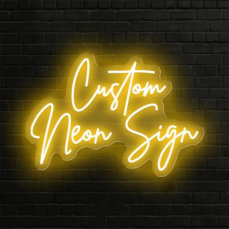 Custom Neon Sign Personalized Acrylic LED Night Light Custom Signs for Bar Decor Wall Wedding Decor Gifts Family Birthday Sign
Custom Neon Sign Personalized Acrylic LED Night Light Custom Signs for Bar Decor Wall Wedding Decor Gifts Family Birthday Sign