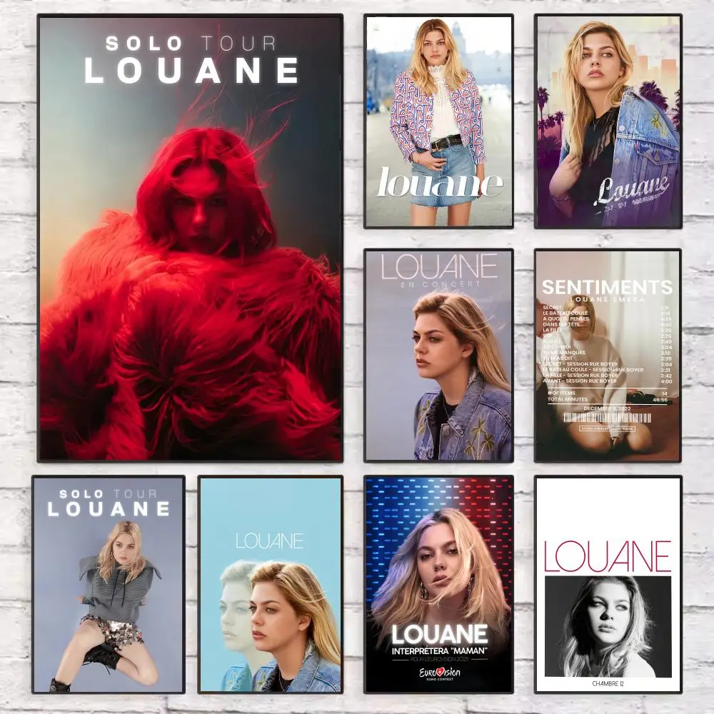 Singer L-Louane Poster Wall Art Sticky for Living Room Bedroom Office Hallway Bar Home Decor Gift Idea
Singer L-Louane Poster Wall Art Sticky for Living Room Bedroom Office Hallway Bar Home Decor Gift Idea
