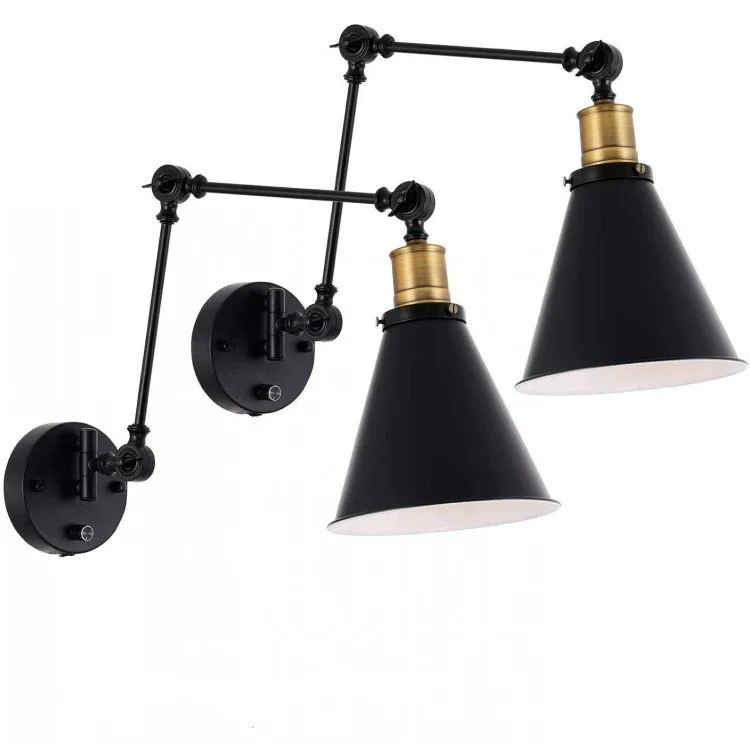 Industrial style restaurant decoration, American style minimalist lamp, bedside channel, entrance arm, long arm wall lamp
Industrial style restaurant decoration, American style minimalist lamp, bedside channel, entrance arm, long arm wall lamp