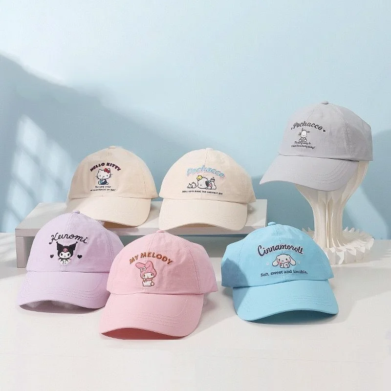 Sanrio Hello Kitty Baseball Cap Girl Summer Student Outdoors Sunshade Sunscreen Kawaii Anime Fashion Leisure New Style Hat Hot
Sanrio Hello Kitty Baseball Cap Girl Summer Student Outdoors Sunshade Sunscreen Kawaii Anime Fashion Leisure New Style Hat Hot