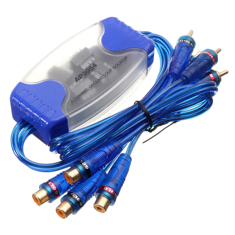 4-Channel Rca Audio Noise Filter Suppressor Ground Loop Isolator Car Stereo 50W
4-Channel Rca Audio Noise Filter Suppressor Ground Loop Isolator Car Stereo 50W