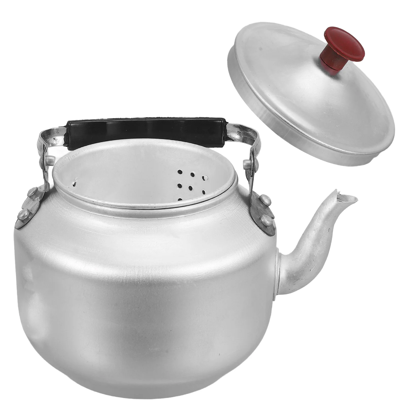 Retro Aluminum Water Kettle Handle Spout Strainer Household Office Portable Tea Pot Kitchen Gadget Reusable Easy Clean
Retro Aluminum Water Kettle Handle Spout Strainer Household Office Portable Tea Pot Kitchen Gadget Reusable Easy Clean