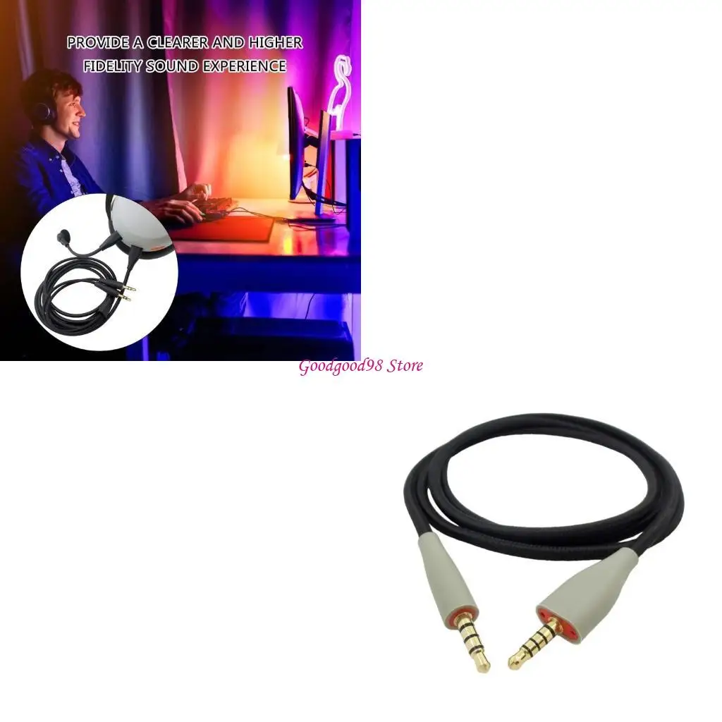 Nylon Braides 3.5mm Replacement Headsets Cable for MMX100 Headsets Wire W8EC
Nylon Braides 3.5mm Replacement Headsets Cable for MMX100 Headsets Wire W8EC