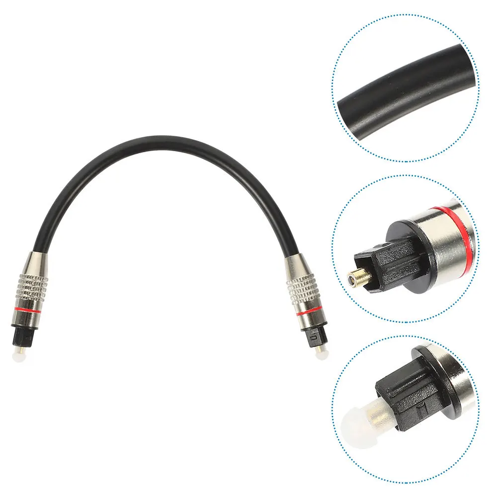 2pcs Optical Audio Cable For Male To Male Cord High-Definition Sound Stable Signal Durable Professional Audio
2pcs Optical Audio Cable For Male To Male Cord High-Definition Sound Stable Signal Durable Professional Audio