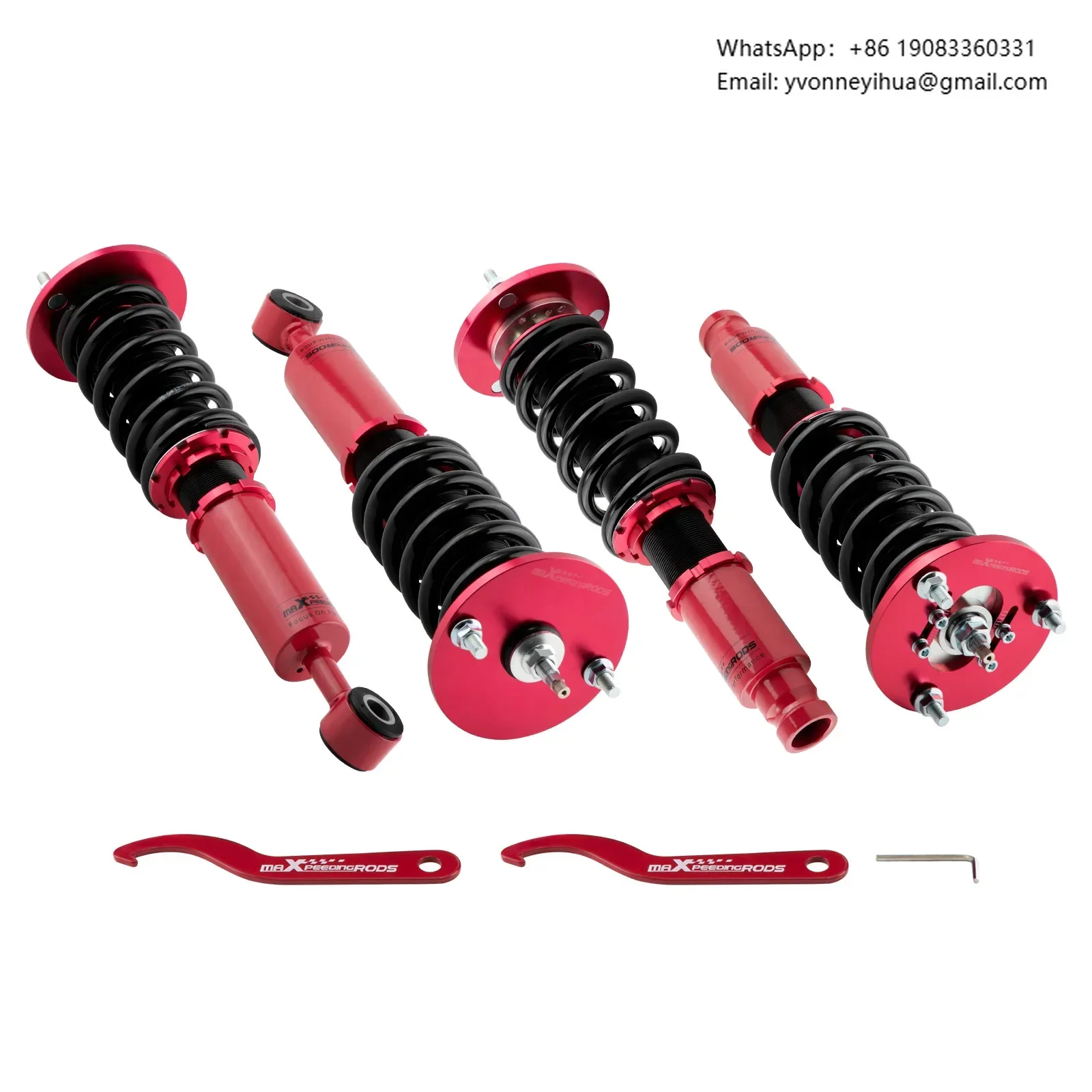 Подвесные койловеры MaXpeedingrods, катушки амортизаторов для Mitsubishi Eclipse 1995-1999 гг., 24-ходовой регулируемый демпфер
Подвесные койловеры MaXpeedingrods, катушки амортизаторов для Mitsubishi Eclipse 1995-1999 гг., 24-ходовой регулируемый демпфер