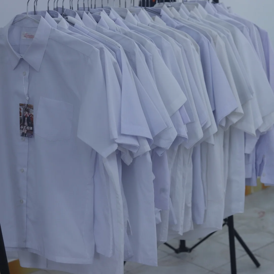 Japanese Style Short Sleeve Shirt with Embroidery Corner Collar Uniform Jacket Student School Uniform Top Women's Fashion
Japanese Style Short Sleeve Shirt with Embroidery Corner Collar Uniform Jacket Student School Uniform Top Women's Fashion