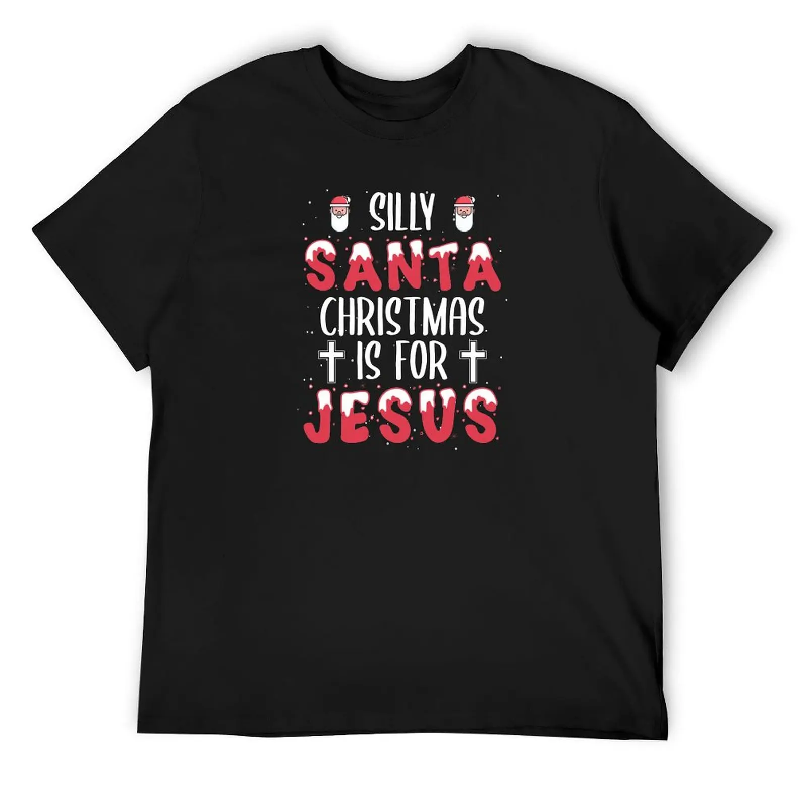 Silly Santa Christmas Is For Jesus Religious Gift T-Shirt fashion shirts blue lock tees Men's t-shirts
Silly Santa Christmas Is For Jesus Religious Gift T-Shirt fashion shirts blue lock tees Men's t-shirts