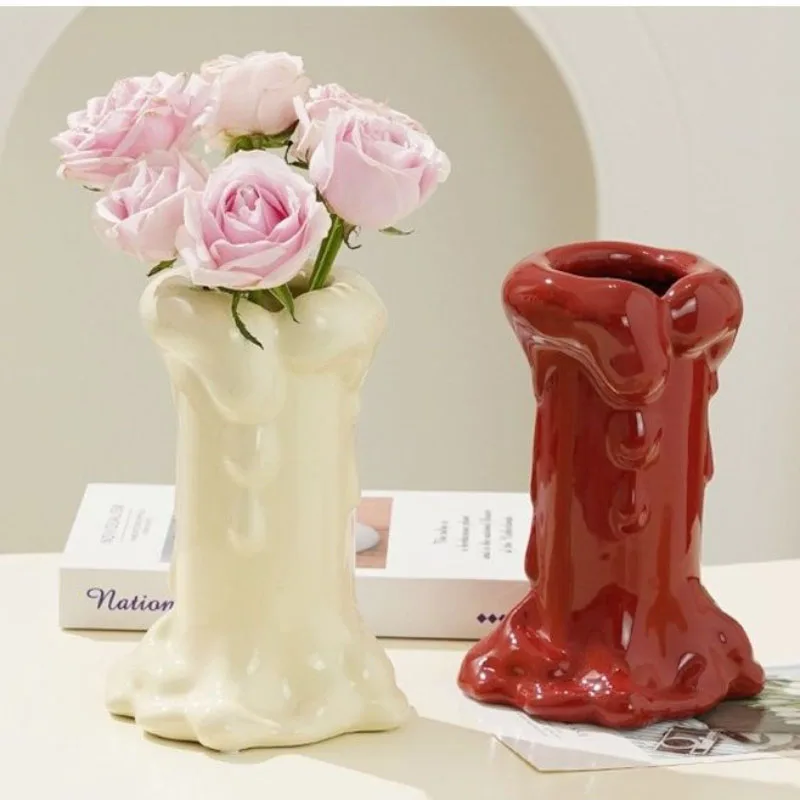 Candle Melting Vase French Ceramic Décor for Entryway & Wedding Home - Living Room Floral Arrangement Centerpiece
Candle Melting Vase French Ceramic Décor for Entryway & Wedding Home - Living Room Floral Arrangement Centerpiece