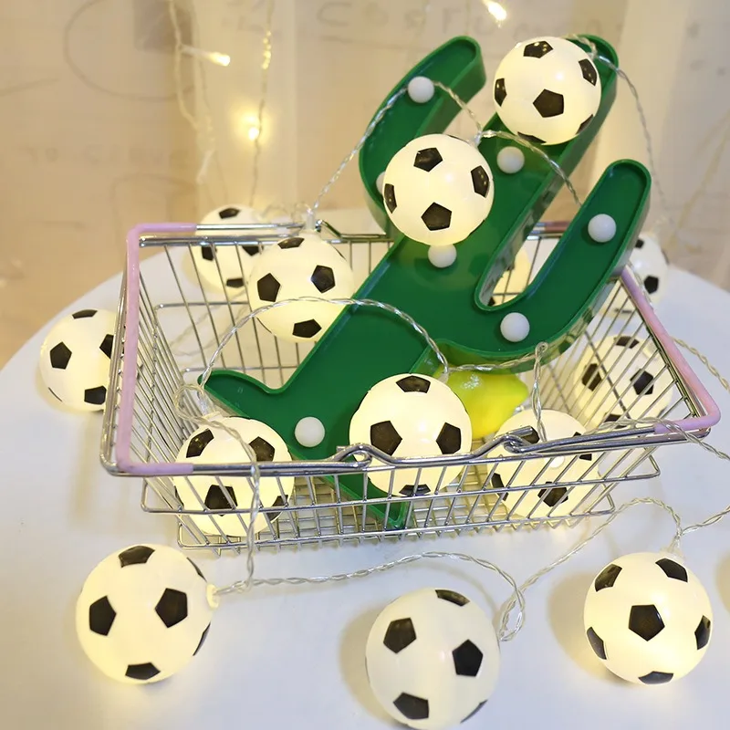 2Pcs New Creative Football LED Lights Outdoor String Bar World Cup Theme Basketball Party Garden Lawn Park Landscape Decor Lamps
2Pcs New Creative Football LED Lights Outdoor String Bar World Cup Theme Basketball Party Garden Lawn Park Landscape Decor Lamps