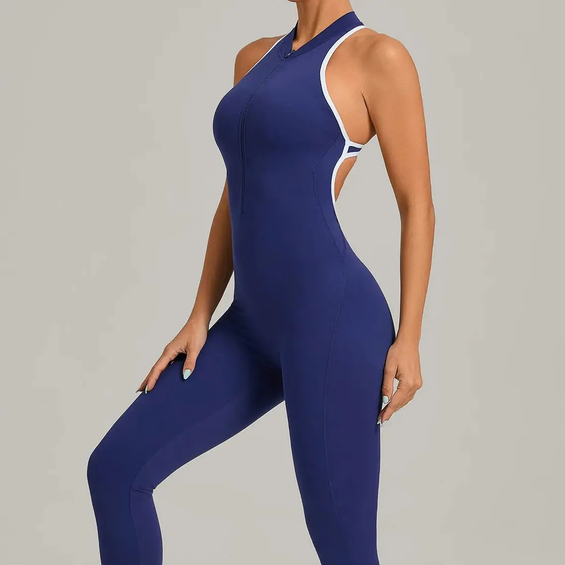 Ningyu Women's Yoga One-piece Jumpsuit Hip Lift Zipper Backless Yoga Fitness Jumpsuit Female Recreation Yoga Set Sports Bodysuit
Ningyu Women's Yoga One-piece Jumpsuit Hip Lift Zipper Backless Yoga Fitness Jumpsuit Female Recreation Yoga Set Sports Bodysuit