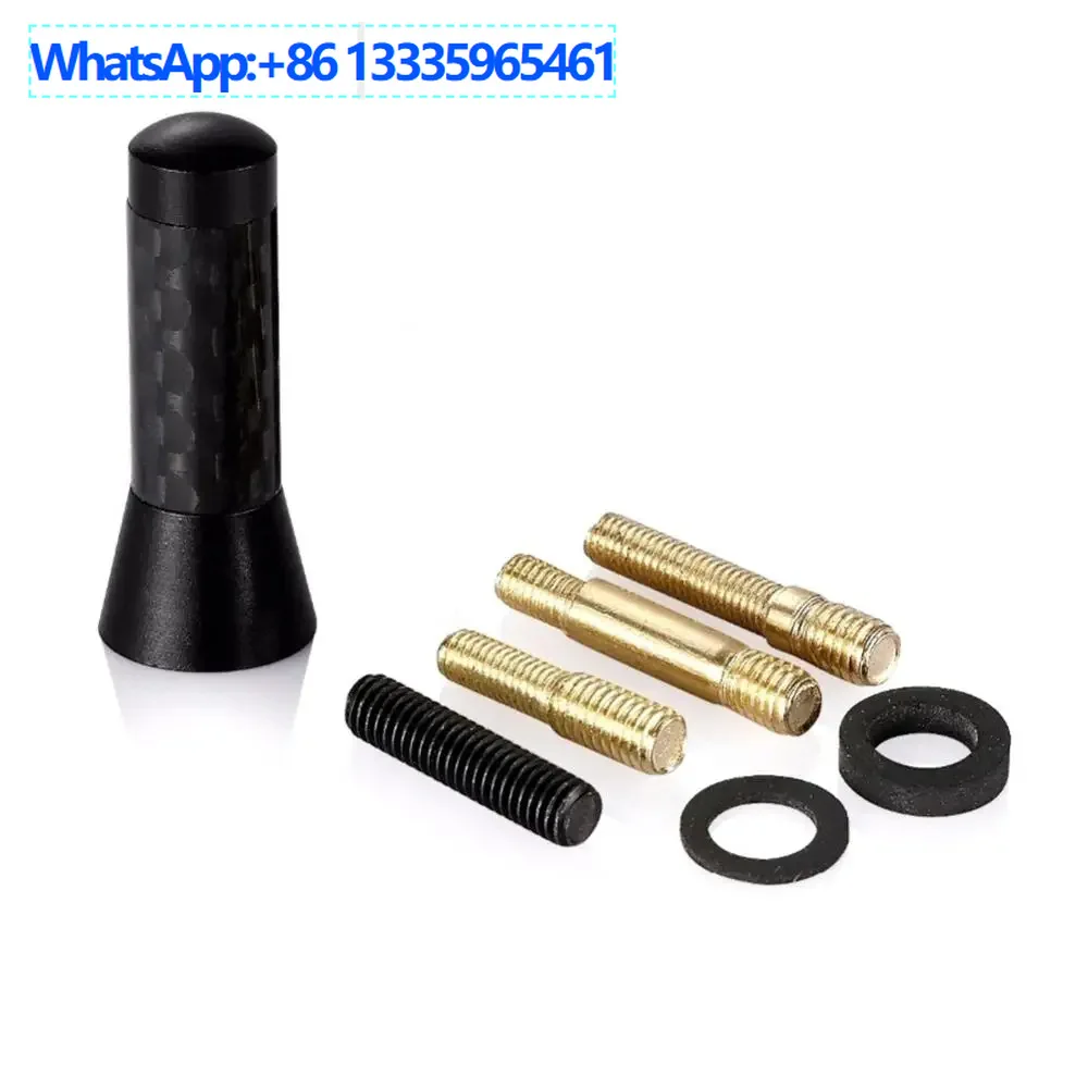 5Pcs is suitable for Volkswagen, Mercedes-Benz, BMW Mini 1.4-inch automotive general purpose carbon fiber short roof antenna pol
5Pcs is suitable for Volkswagen, Mercedes-Benz, BMW Mini 1.4-inch automotive general purpose carbon fiber short roof antenna pol