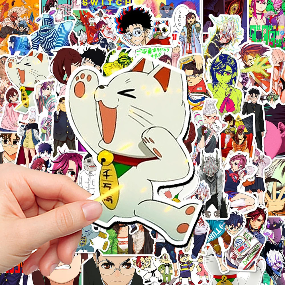 10/30/50pcs Japanese Anime DANDADAN Stickers Momo Ayase Okarun Cartoon Sticker for Luggage Laptop Notebook Cool Vinyl Decals Toy
10/30/50pcs Japanese Anime DANDADAN Stickers Momo Ayase Okarun Cartoon Sticker for Luggage Laptop Notebook Cool Vinyl Decals Toy
