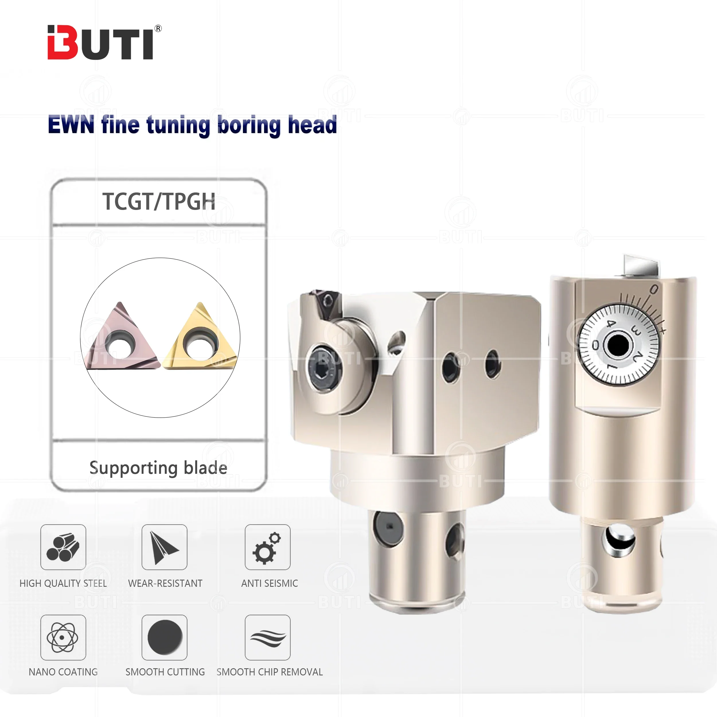 Fine Tuning Boring Tool EWN ENH Adjustable Boring Head Precision Boring Tool For Machining Center TPGH TCGT Carbide Inserts Tool
Fine Tuning Boring Tool EWN ENH Adjustable Boring Head Precision Boring Tool For Machining Center TPGH TCGT Carbide Inserts Tool