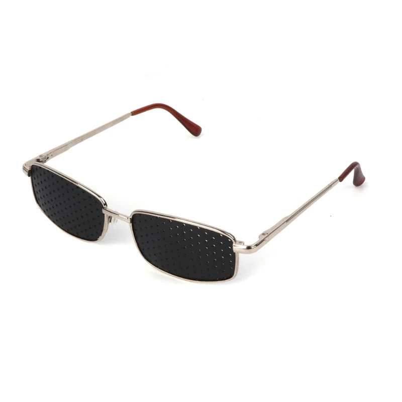Metal Pinhole Glasses Exercise Eyewear Eyesight Improvement for Vision Training
Metal Pinhole Glasses Exercise Eyewear Eyesight Improvement for Vision Training