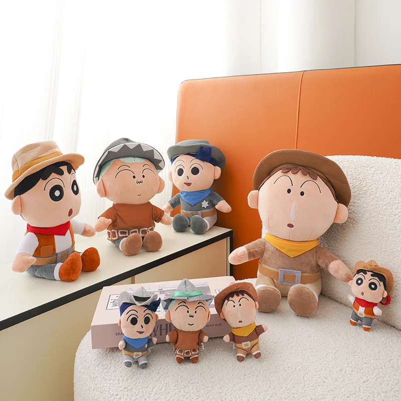 Retro Western Cowboy Themed Crayon Shin Chan Stuffed Plush Set Multi Character Doll Ideal Birthday Present Room Layout Decor
Retro Western Cowboy Themed Crayon Shin Chan Stuffed Plush Set Multi Character Doll Ideal Birthday Present Room Layout Decor