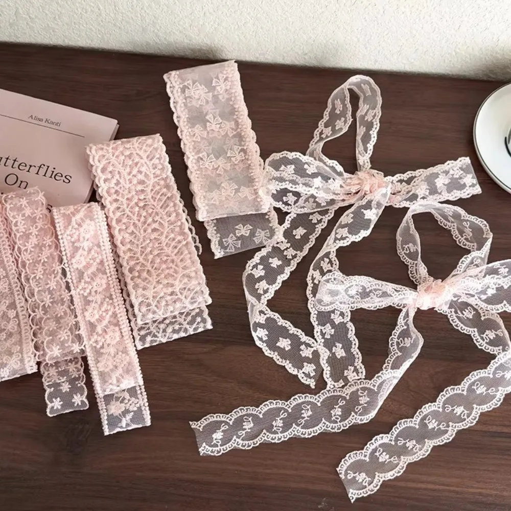 Pink Lace Flowers Long Strip Silk Scarf Sweet Tie Belt Headbands Bow Hair Rope Lady Headdress Hair Turban Ribbon Gift
Pink Lace Flowers Long Strip Silk Scarf Sweet Tie Belt Headbands Bow Hair Rope Lady Headdress Hair Turban Ribbon Gift