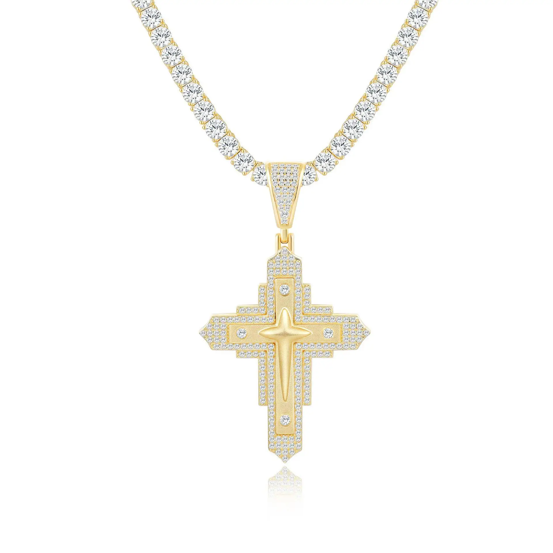 Luxurious 14K Gold Moissanite Necklace Italian Craftsmanship Elegant Handcrafted Design Unique for Women Fine Jewelry Gift
Luxurious 14K Gold Moissanite Necklace Italian Craftsmanship Elegant Handcrafted Design Unique for Women Fine Jewelry Gift