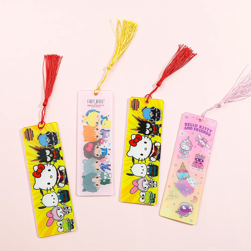Cute Sanrio Acrylic Bookmarks Anime Fans Bookmarks Gifts Holiday Gifts for Wives Daughters Readers Book Marks 
Cute Sanrio Acrylic Bookmarks Anime Fans Bookmarks Gifts Holiday Gifts for Wives Daughters Readers Book Marks
